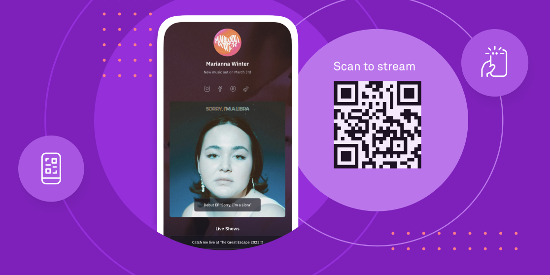 How QR codes are used in the music industry